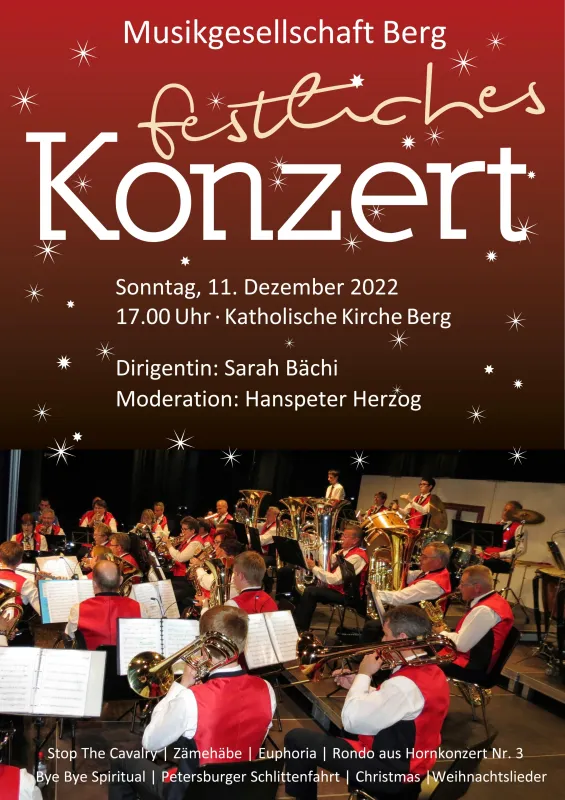 2022-12-11 Festliches Konzert (Foto: Sekretariat Berg)