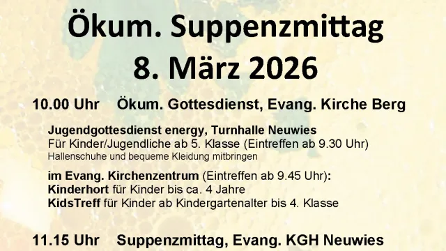 2026-03-08 Plakat Flyer Suppenzmittag (Foto: Sekretariat Berg) 2026-03-08 Plakat Flyer Suppenzmittag (Foto: Sekretariat Berg)