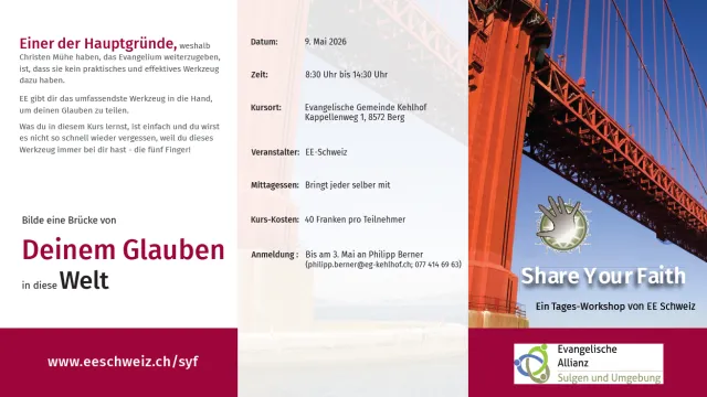 2026-05-09 Share Your Faith 1 (Foto: Sekretariat Berg) 2026-05-09 Share Your Faith 1 (Foto: Sekretariat Berg)