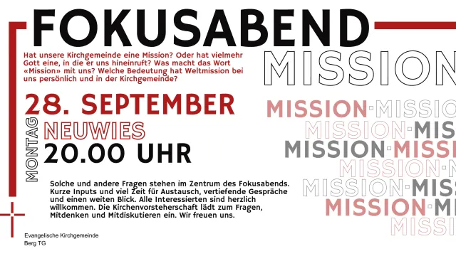 2026-09-28 Fokusabend 2026 Flyer (Foto: Sekretariat Berg) 2026-09-28 Fokusabend 2026 Flyer (Foto: Sekretariat Berg)